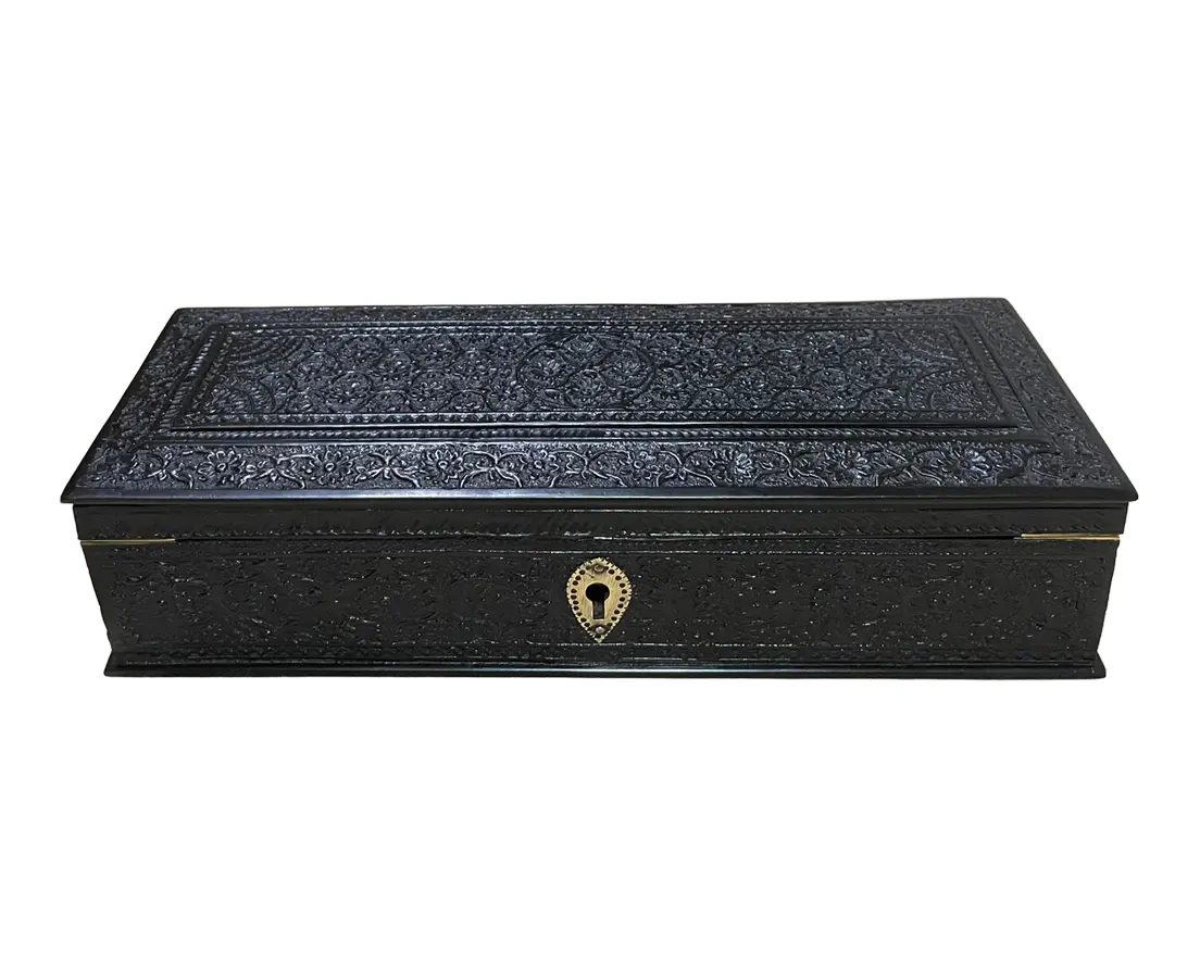 BOX-359 Ebony Pen Box-1L