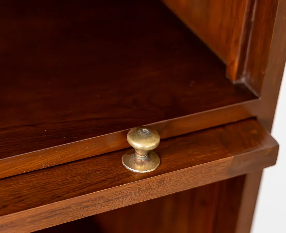 Teakwood Barrister Bookcase
