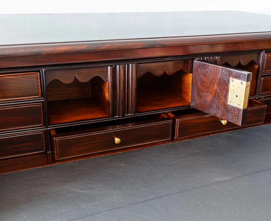 Antique Secretaire - British Colonial Secretaire Chest of Drawers - The Past Perfect Collection - Singapore