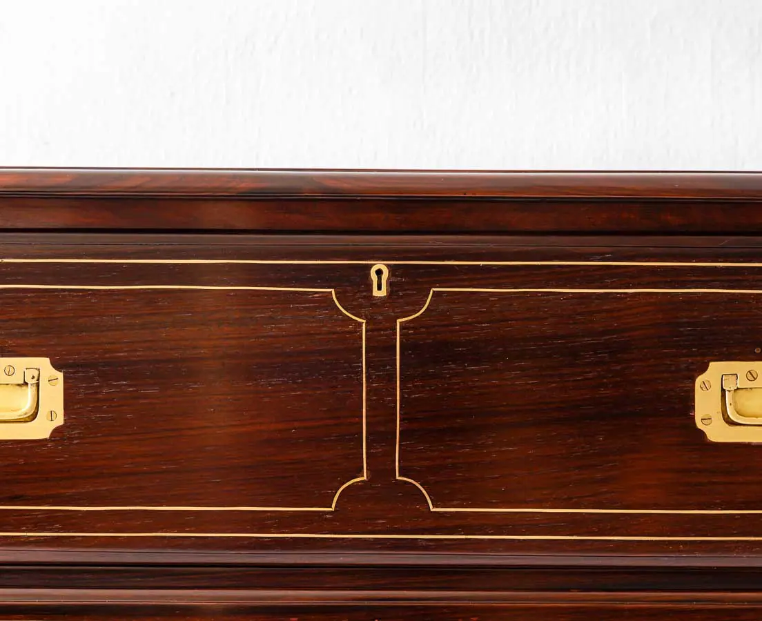 Antique Secretaire - British Colonial Secretaire Chest of Drawers - The Past Perfect Collection - Singapore