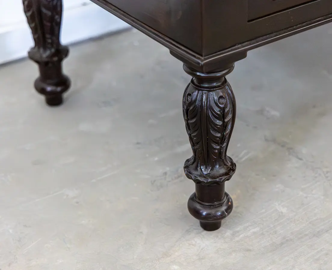 Rosewood and Teakwood Bookcase