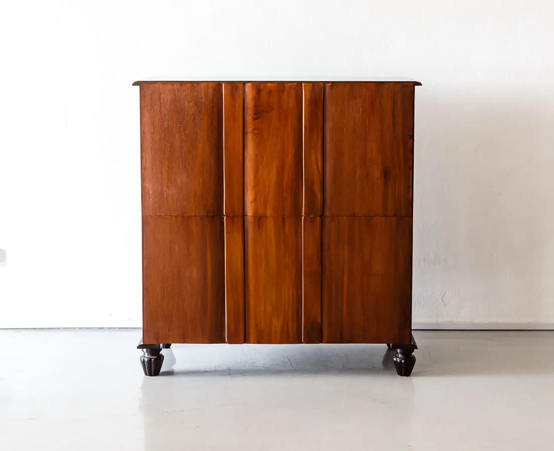 Antique Chest of Drawers - British Colonial Rosewood Secretaire Chest of Drawers - The Past Perfect Collection - Singapore