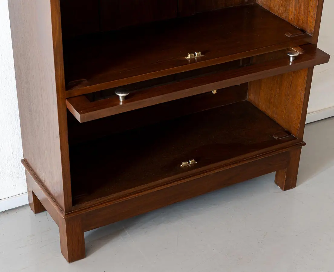 Antique Teakwood Barrister Bookcase - The Past Perfect Collection - Singapore