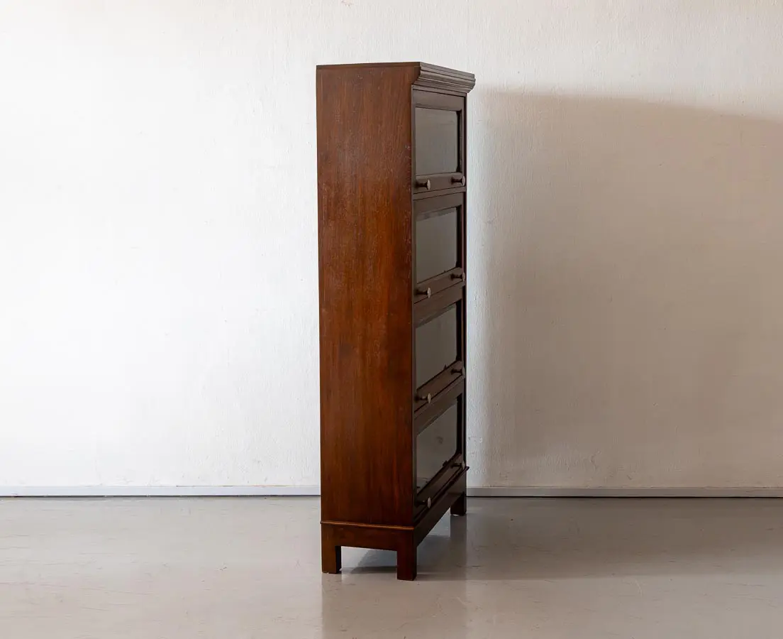 Antique Teakwood Barrister Bookcase - The Past Perfect Collection - Singapore
