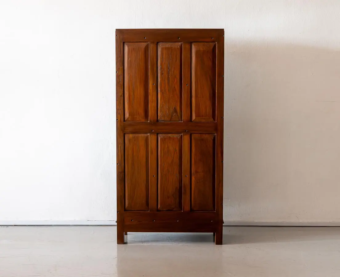 Antique Teakwood Barrister Bookcase - The Past Perfect Collection - Singapore