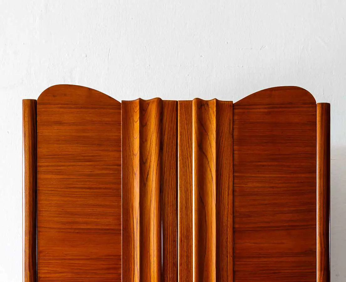 Art Deco Furniture - Teakwood Art Deco Wardrobe - The Past Perfect Collection - Singapore
