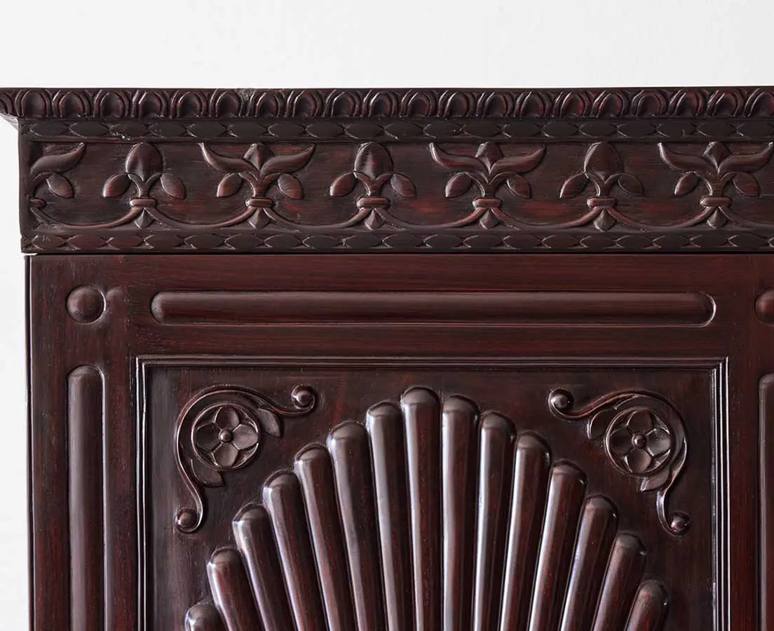 Fleur de Lis Long Sunburst Cupboard - The Past Perfect Collection - Singapore