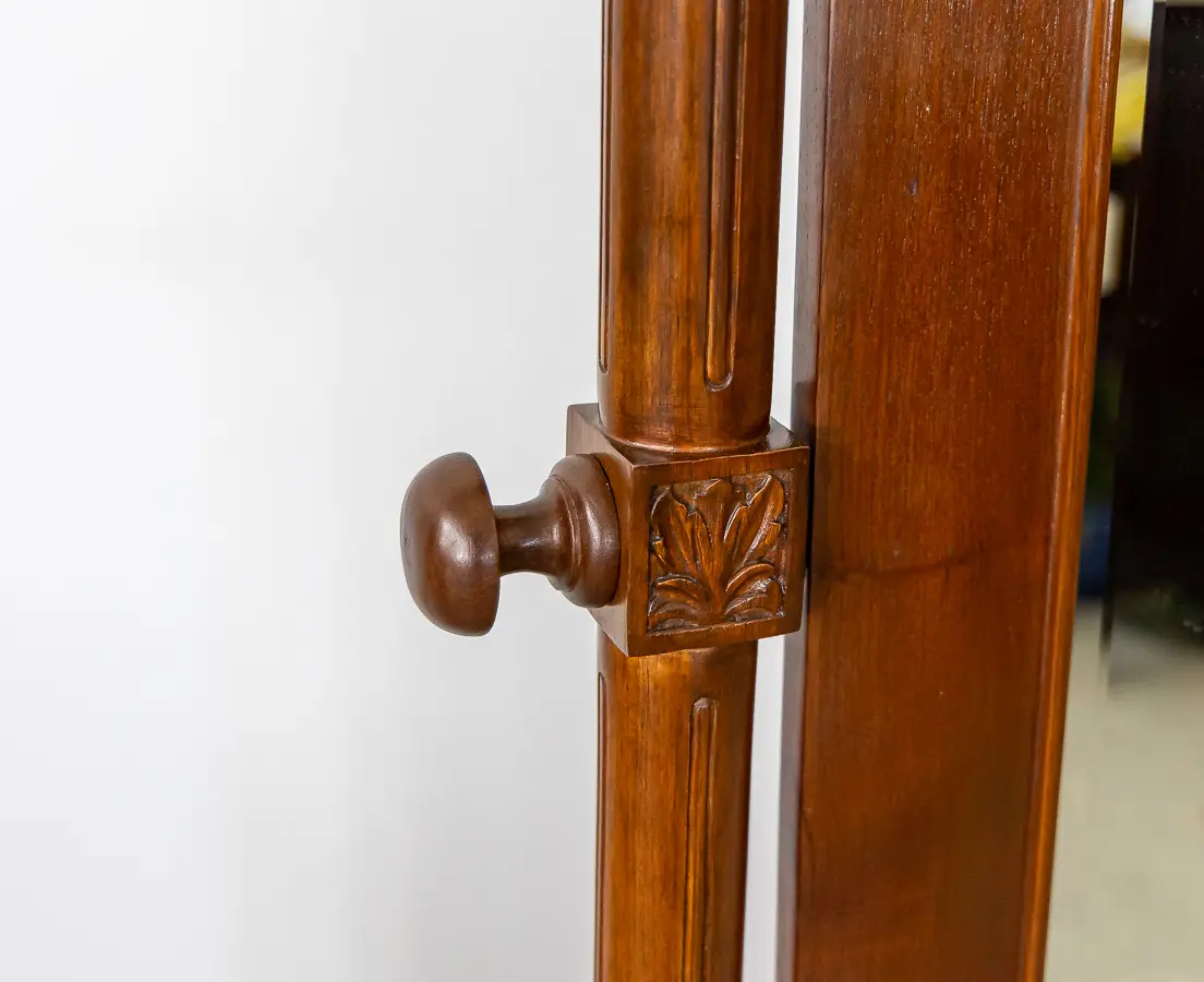 Teakwood Standing Mirror