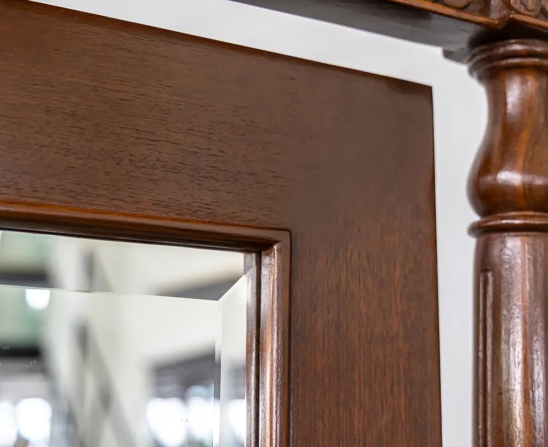 Teakwood Standing Mirror