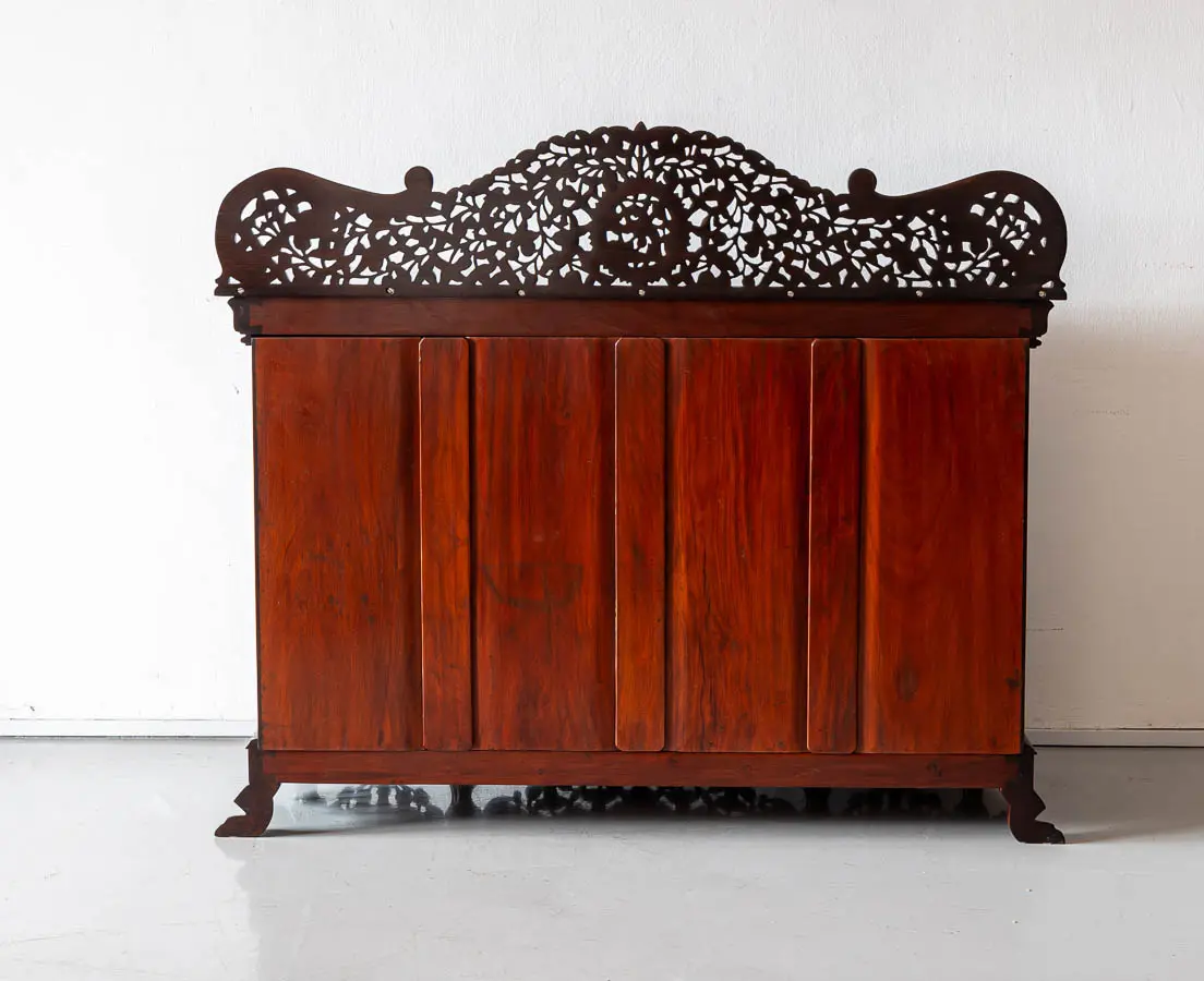 Antique Carved Sideboard - The Past Perfect Collection - Singapore