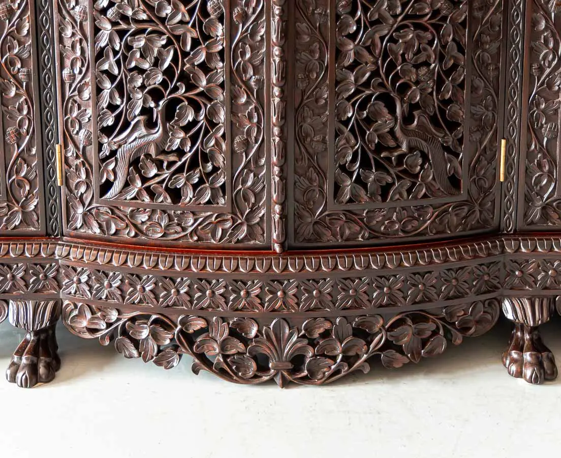 Antique Carved Sideboard - The Past Perfect Collection - Singapore
