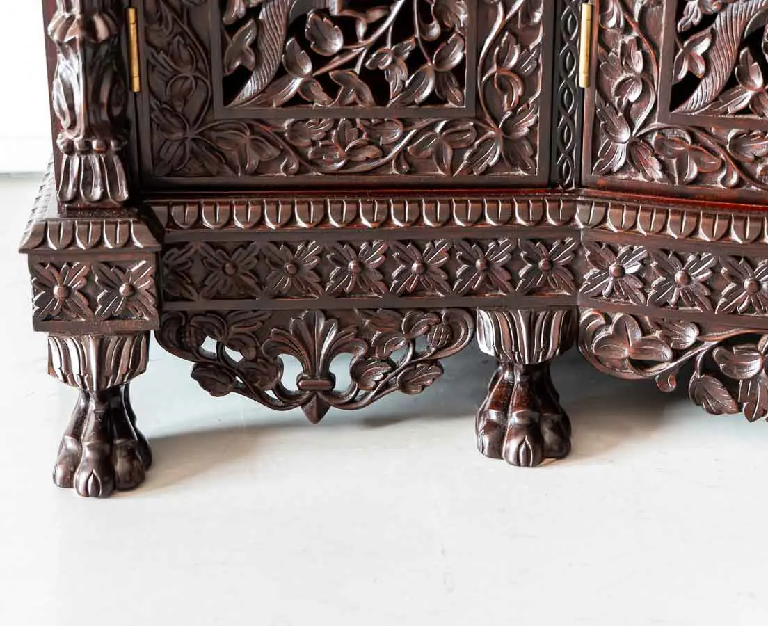 Antique Carved Sideboard - The Past Perfect Collection - Singapore