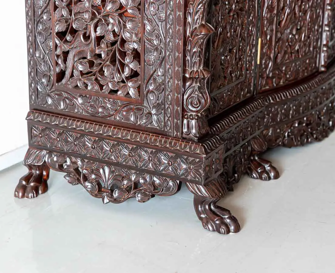 Antique Carved Sideboard - The Past Perfect Collection - Singapore