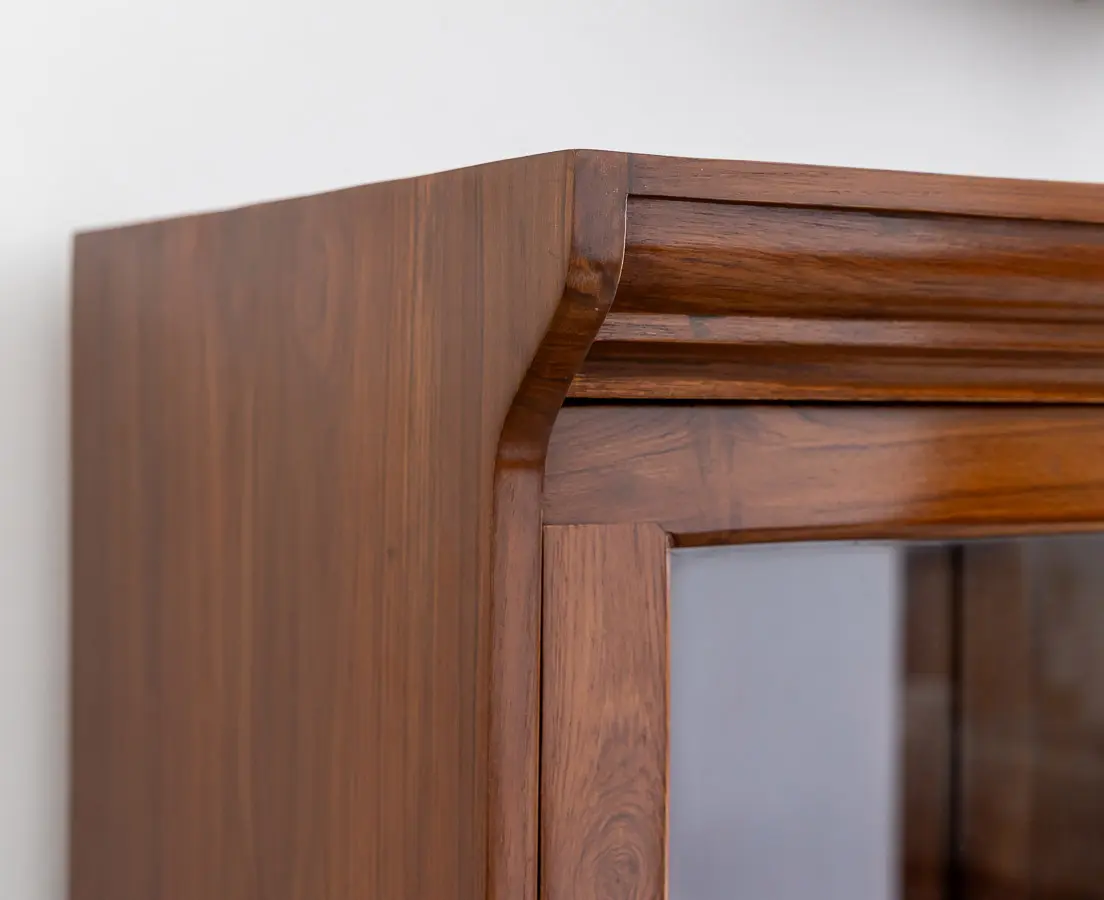 British Colonial Teakwood Barrister Bookcase - The Past Perfect Collection Singapore