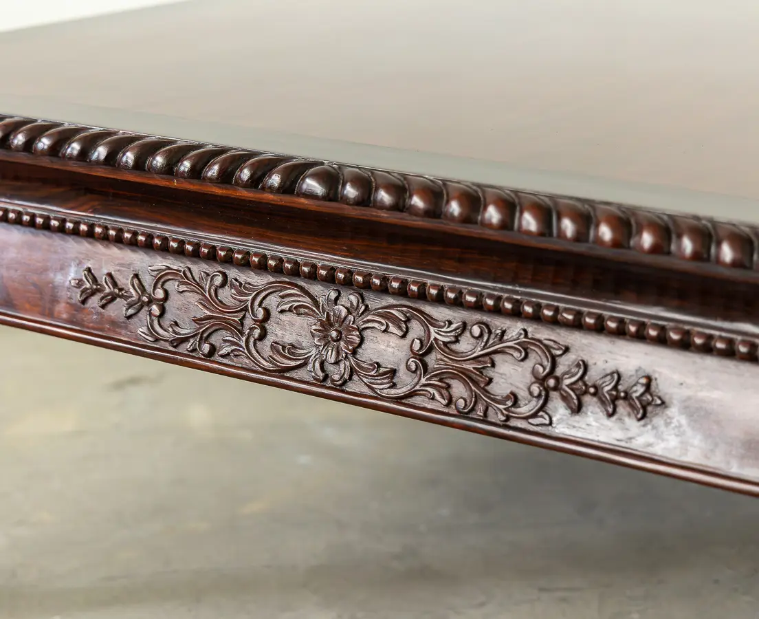 Mahogany and Rosewood Coffee Table