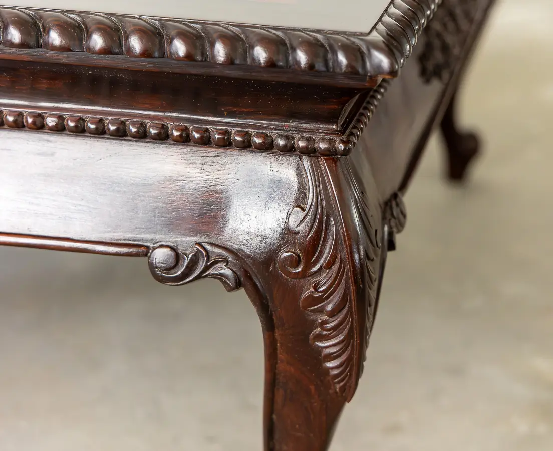 Mahogany and Rosewood Coffee Table