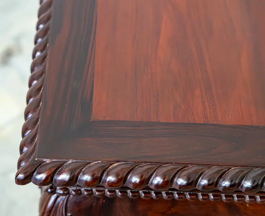 Mahogany and Rosewood Coffee Table