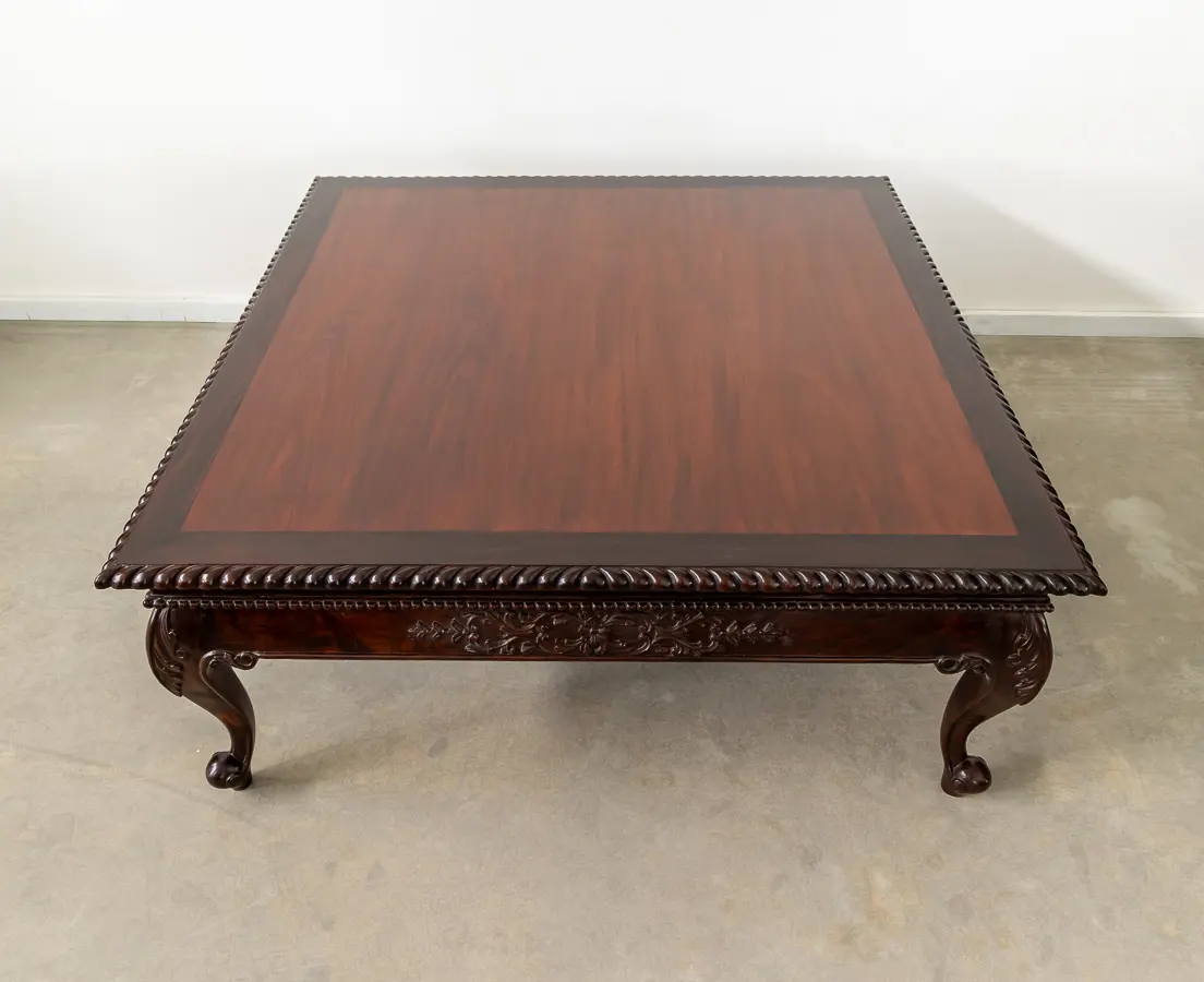 Mahogany and Rosewood Coffee Table