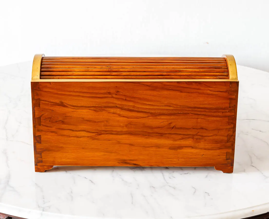 Antique Boxes - British Colonial Camphor Writing Slope Box - The Past Perfect Collection - Singapore