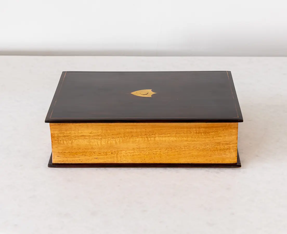 Rosewood and Cedarwood Bookbox