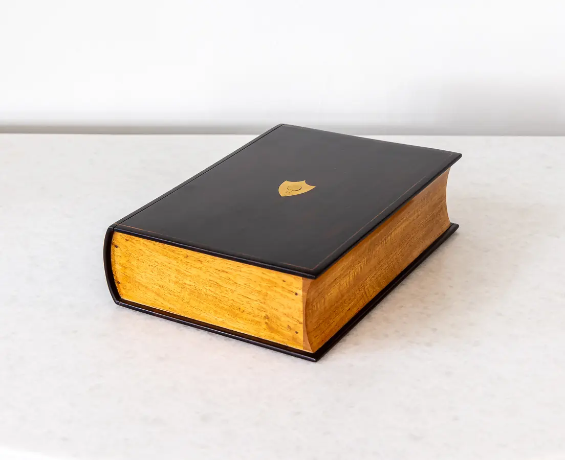 Rosewood and Cedarwood Bookbox