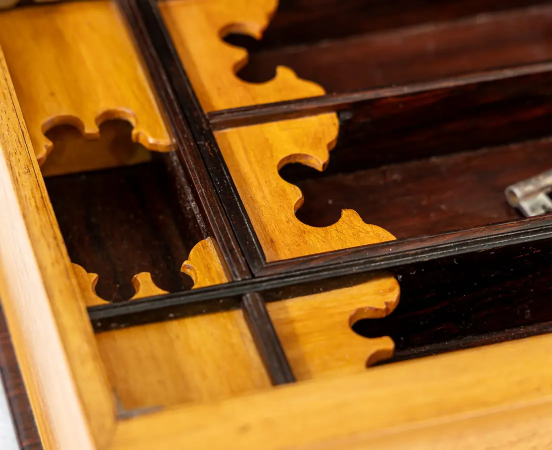 Rosewood and Cedarwood Bookbox