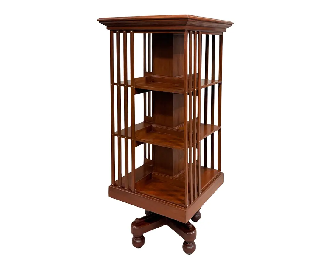 Teakwood Revolving Bookcase