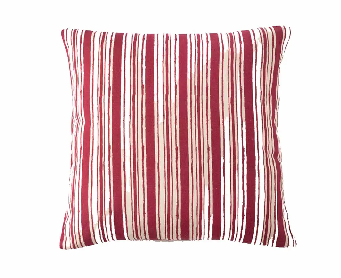 Cheetah Forest Linen Cushion Good Earth - The Past Perfect Collection - Singapore