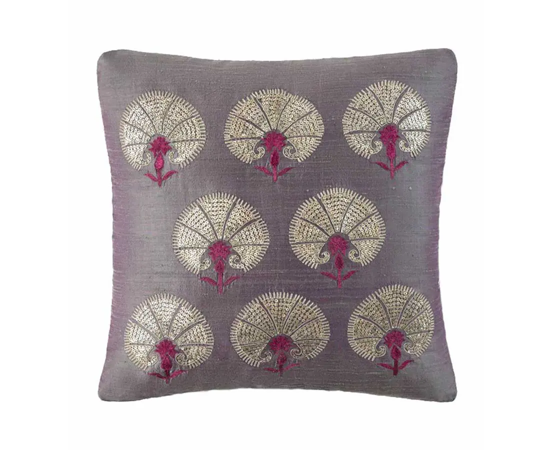 Omar Silk Jade Cushion Good Earth - The Past Perfect Collection - Singapore