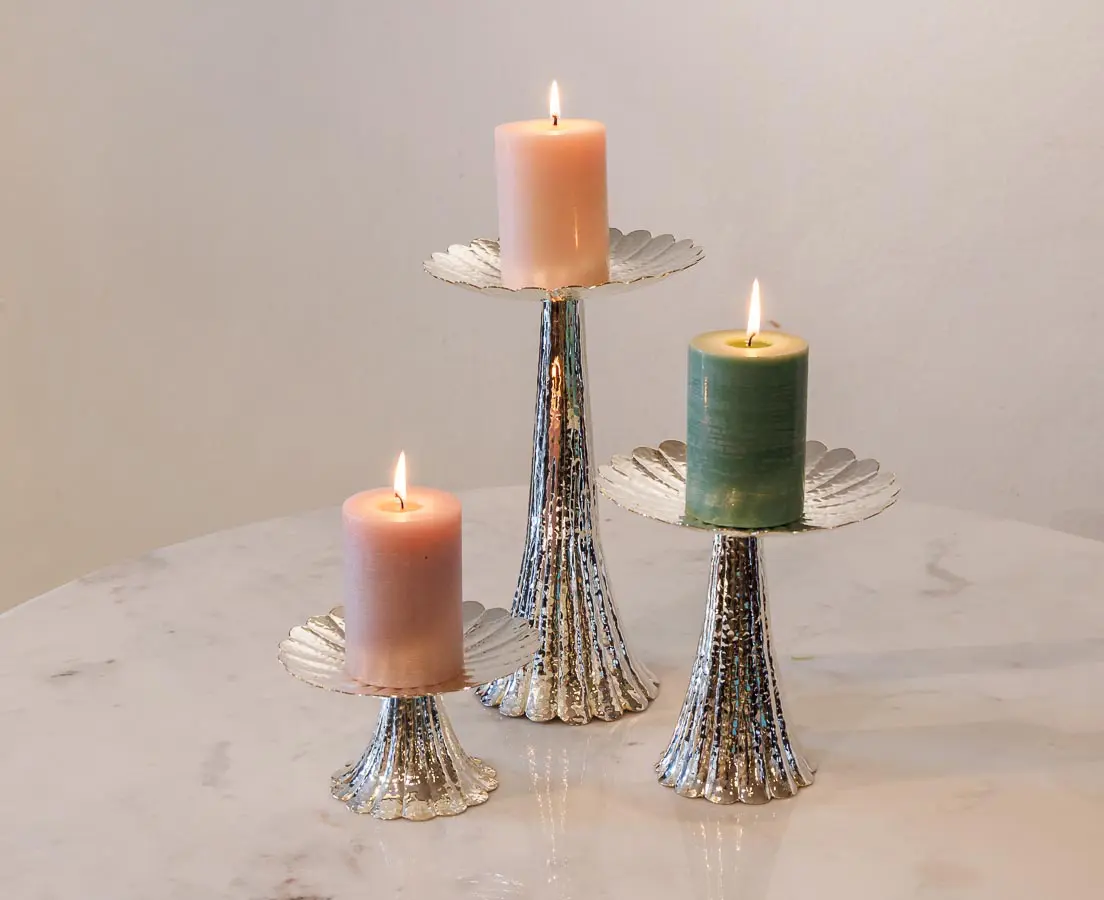 Tamara Candle Stand - Good Earth - The Past Perfect Collection - Singapore