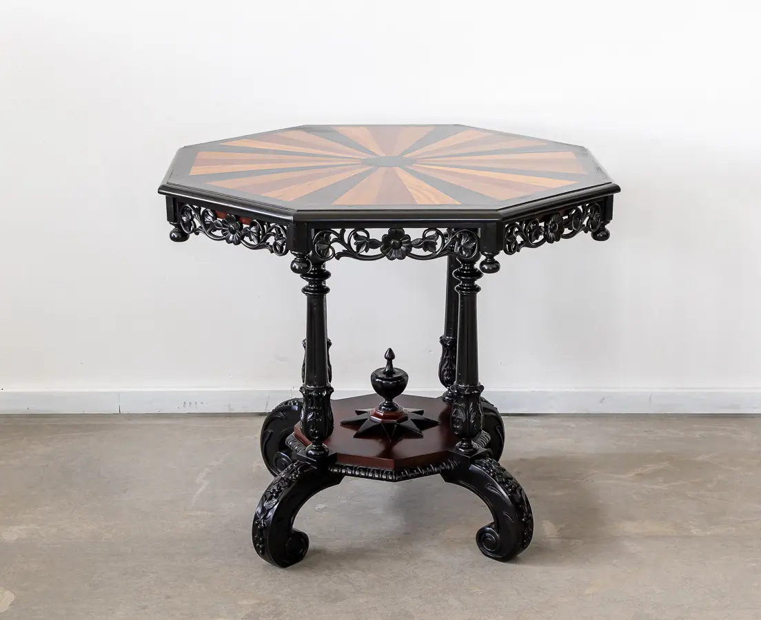 Dutch Wood Speciman Table