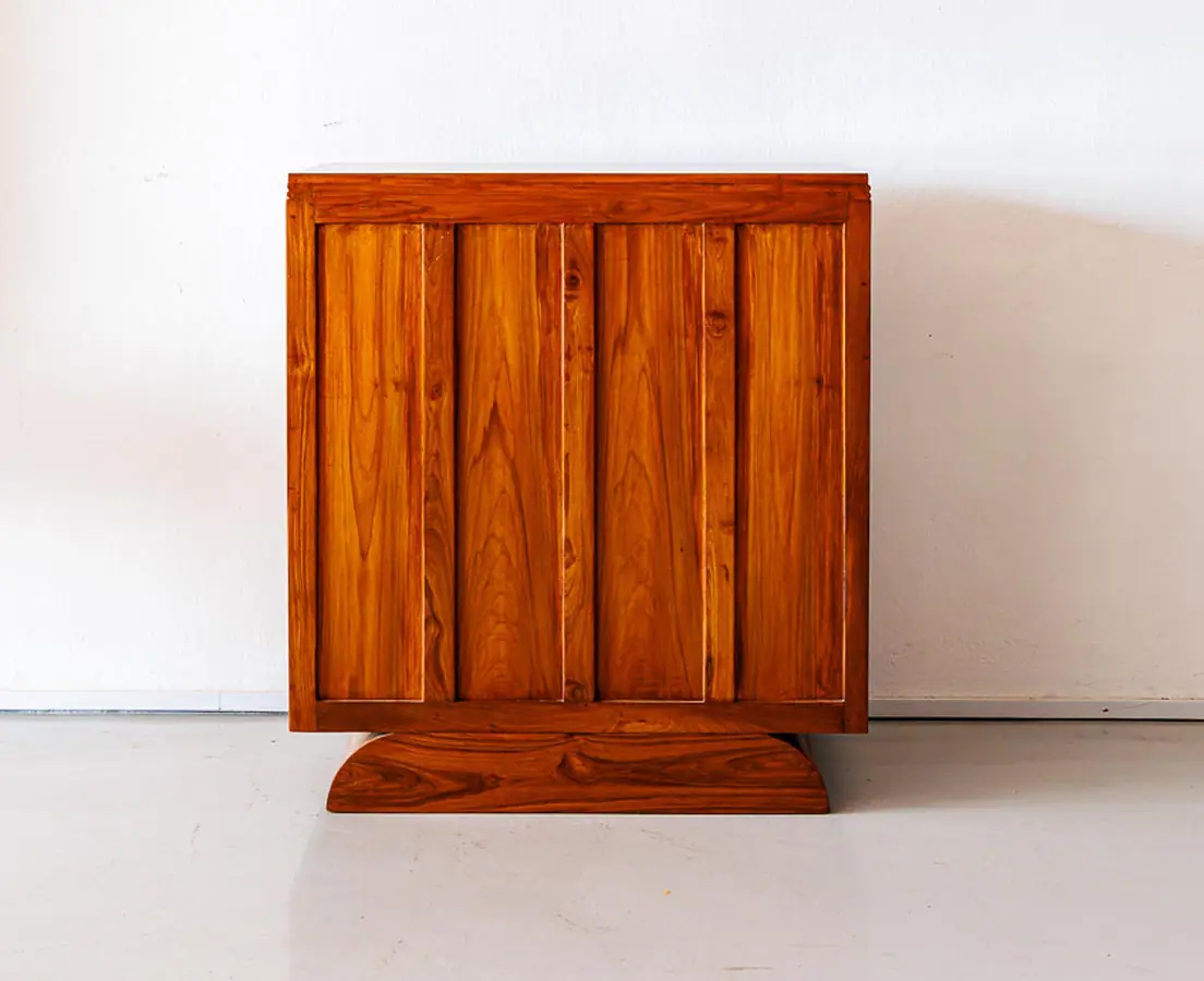 Art Deco Furniture - Teakwood & Cedar Chest of Drawers - The Past Perfect Collection - Singapore
