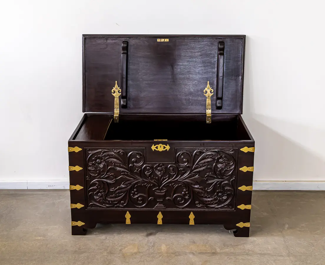 Portuguese Rosewood Malabar Chest