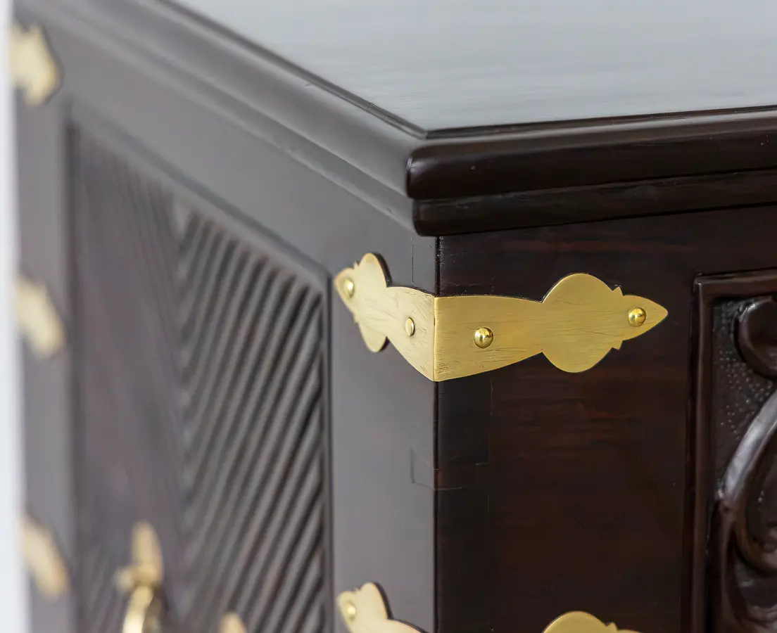Portuguese Rosewood Malabar Chest