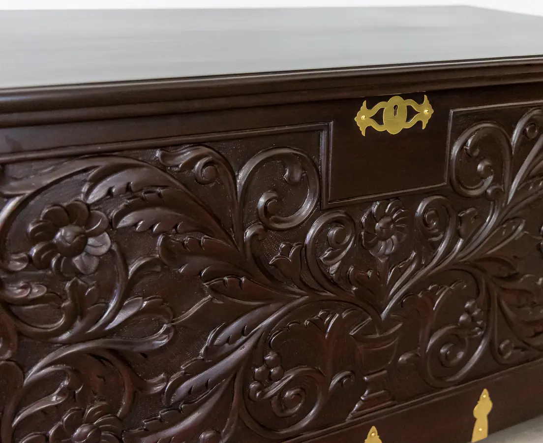 Portuguese Rosewood Malabar Chest