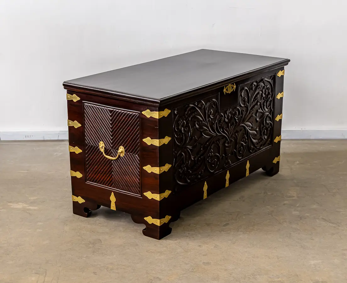Portuguese Rosewood Malabar Chest