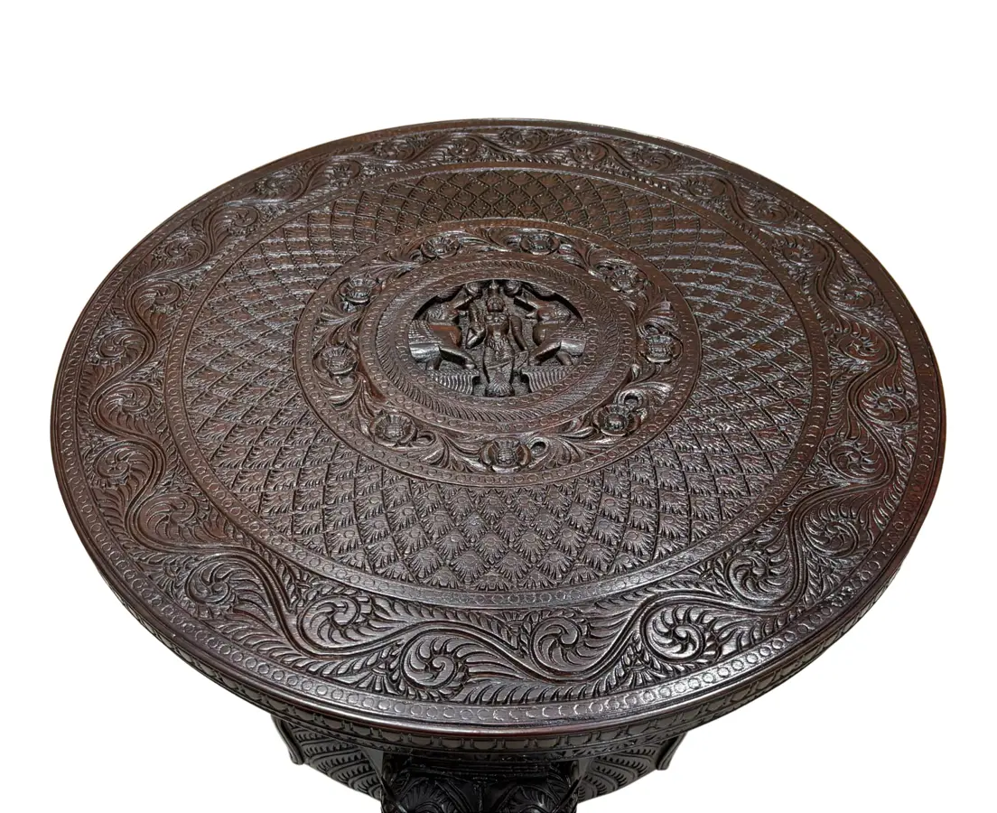 Rosewood Elephant Table