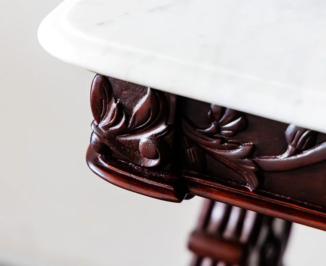 Antique Centre Tables - British Colonial Mahogany Centre Table - The Past Perfect Collection - Singapore