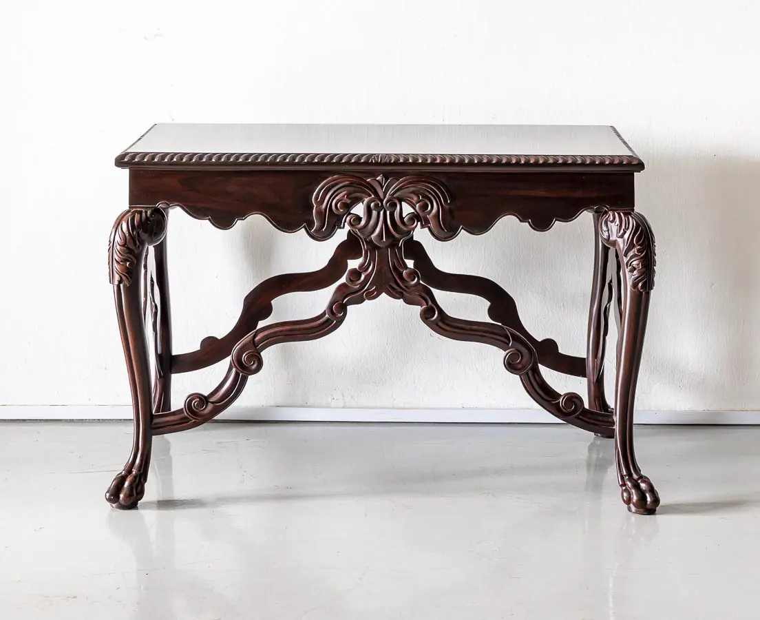 Antique Centre Tables - Portuguese Colonial Rosewood Centre Table - The Past Perfect Collection Singapore