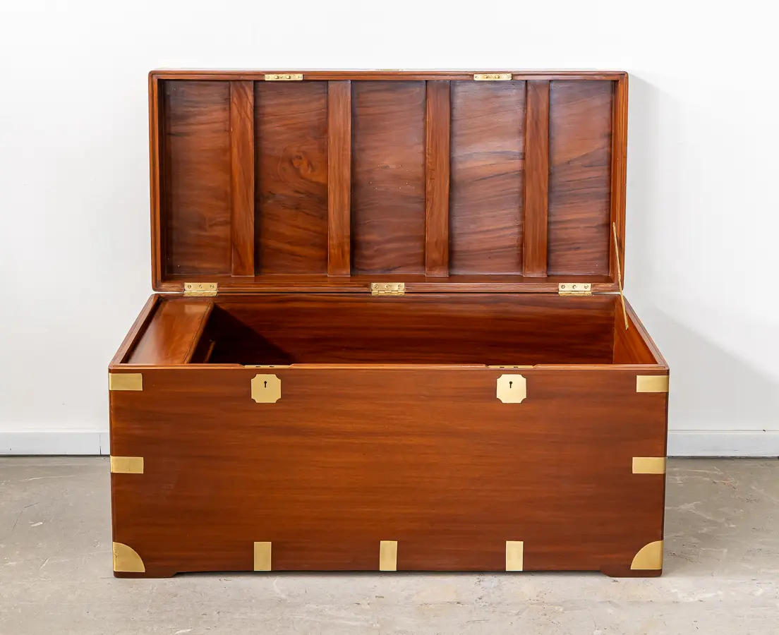 Camphor Chest with Brass