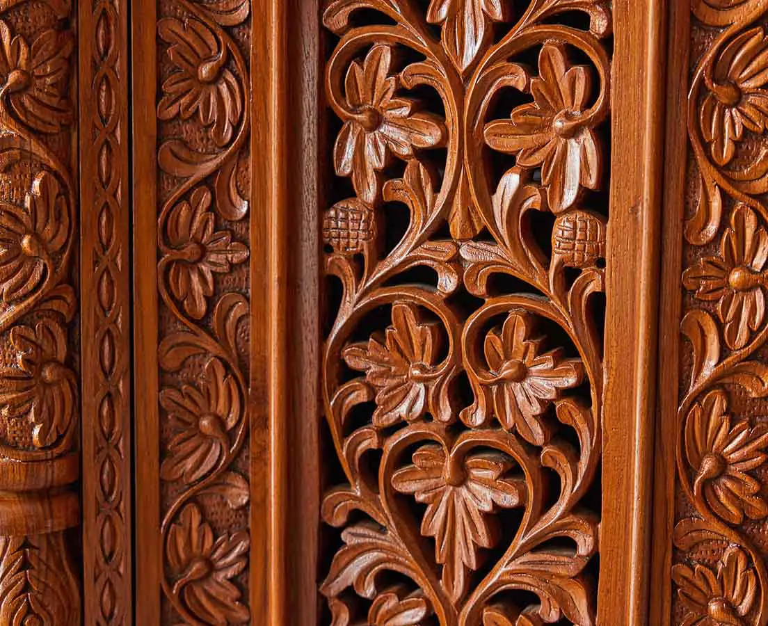 Carved Detail - The Past Perfect Collection - Singapore