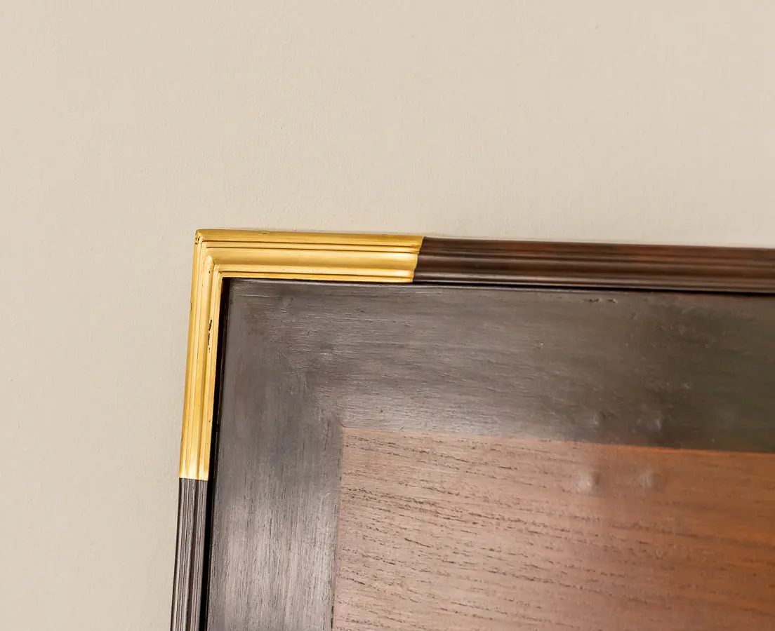 Dutch Teakwood and Rosewood Chest with Brass