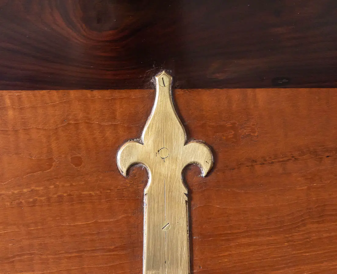 Antique Dutch Colonial Teakwood and Rosewood Chest - The Past Perfect Collection - Singapore