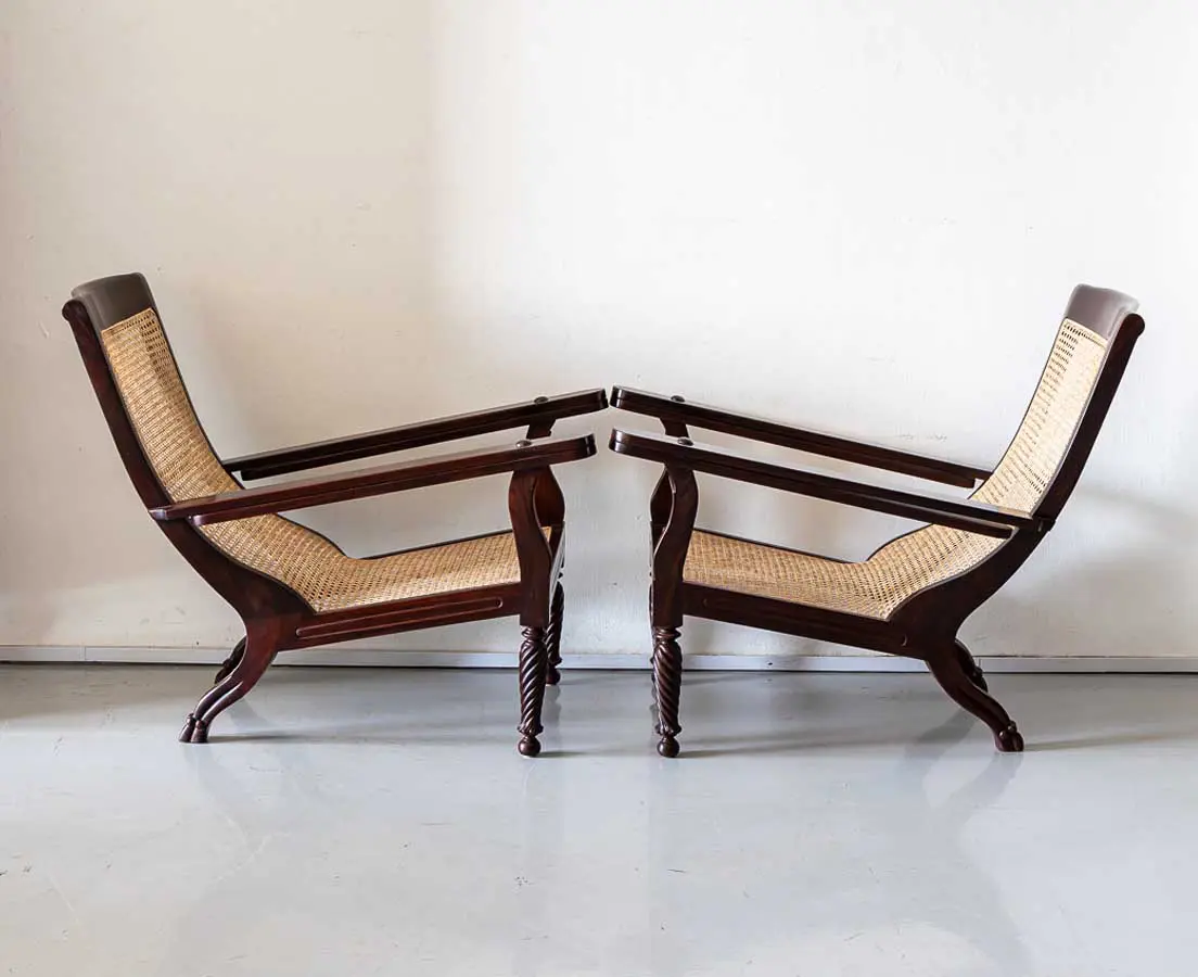 British Colonial Planter's Chairs - The Past Perfect Collection Singapore