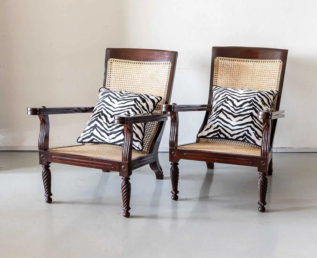 British Colonial Planter's Chairs - The Past Perfect Collection Singapore
