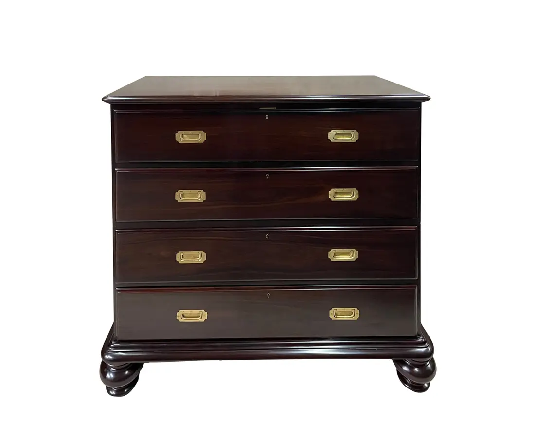 Rosewood Secretaire Chest of Drawers