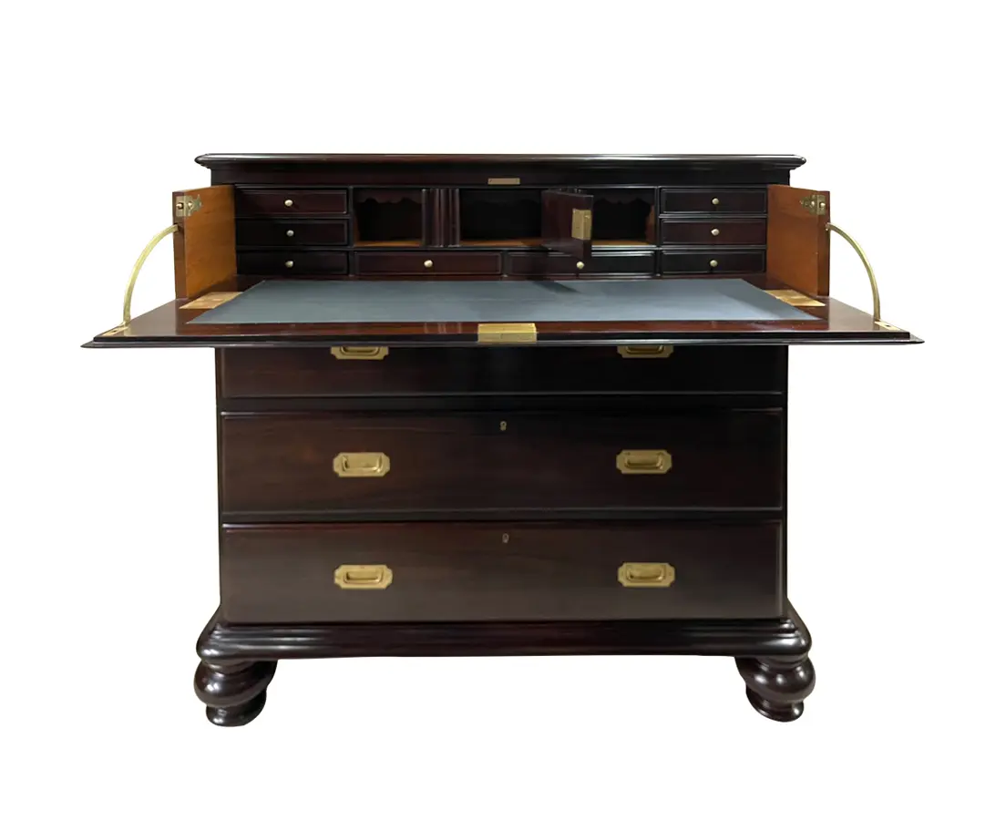 Rosewood Secretaire Chest of Drawers