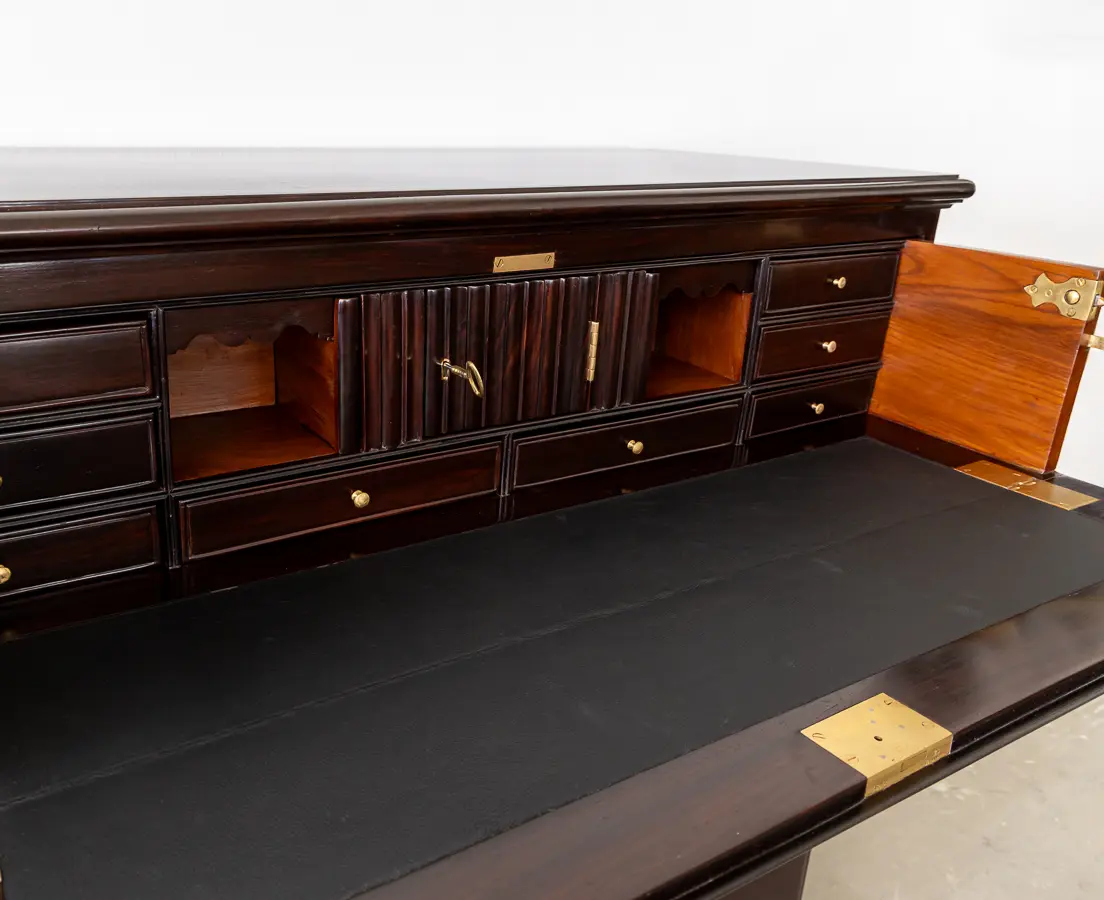 Rosewood Secretaire Chest of Drawers