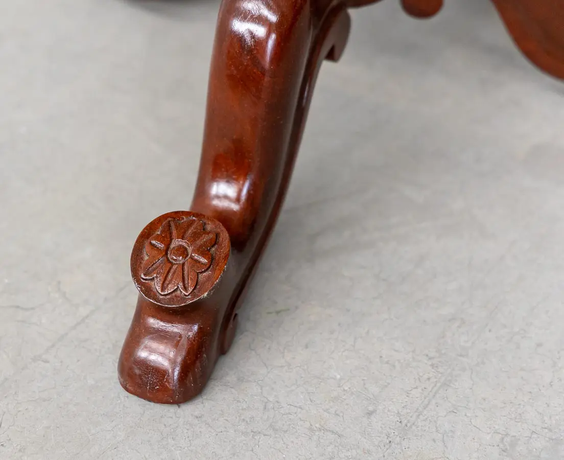 Pair of British Colonial Mahogany Side Tables - The Past Perfect Collection - Singapore