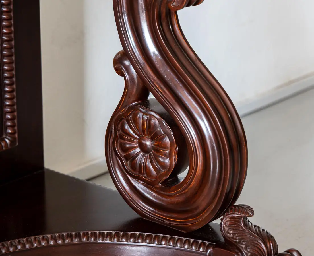 Antique Mahogany Console Table - The Past Perfect Collection - Singapore